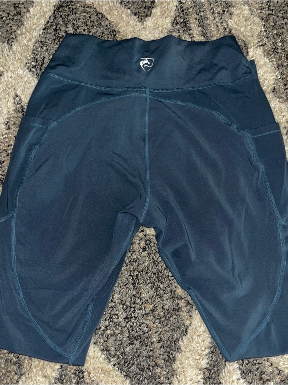 Alphalete Navy Kids Leggings